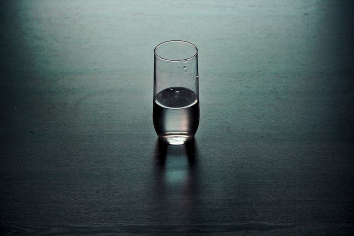 diet glass of water